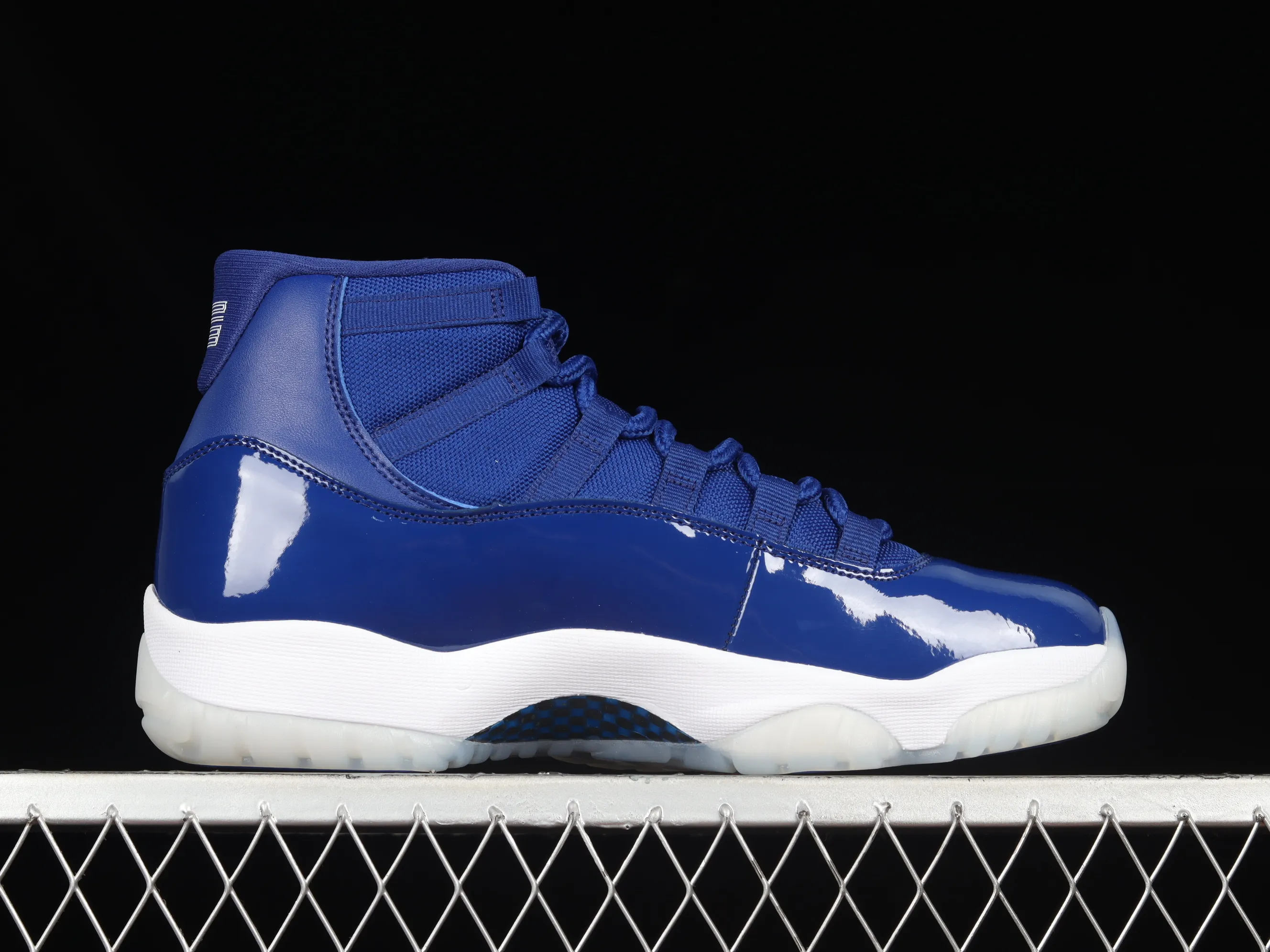 All categories Air Jordan Jordan series basketball shoes Air Jordan 11 F version Air Jordan 11 "Navy Blu" AJ11 Joe 11 navy blue high-top basketball shoes AT7802-115